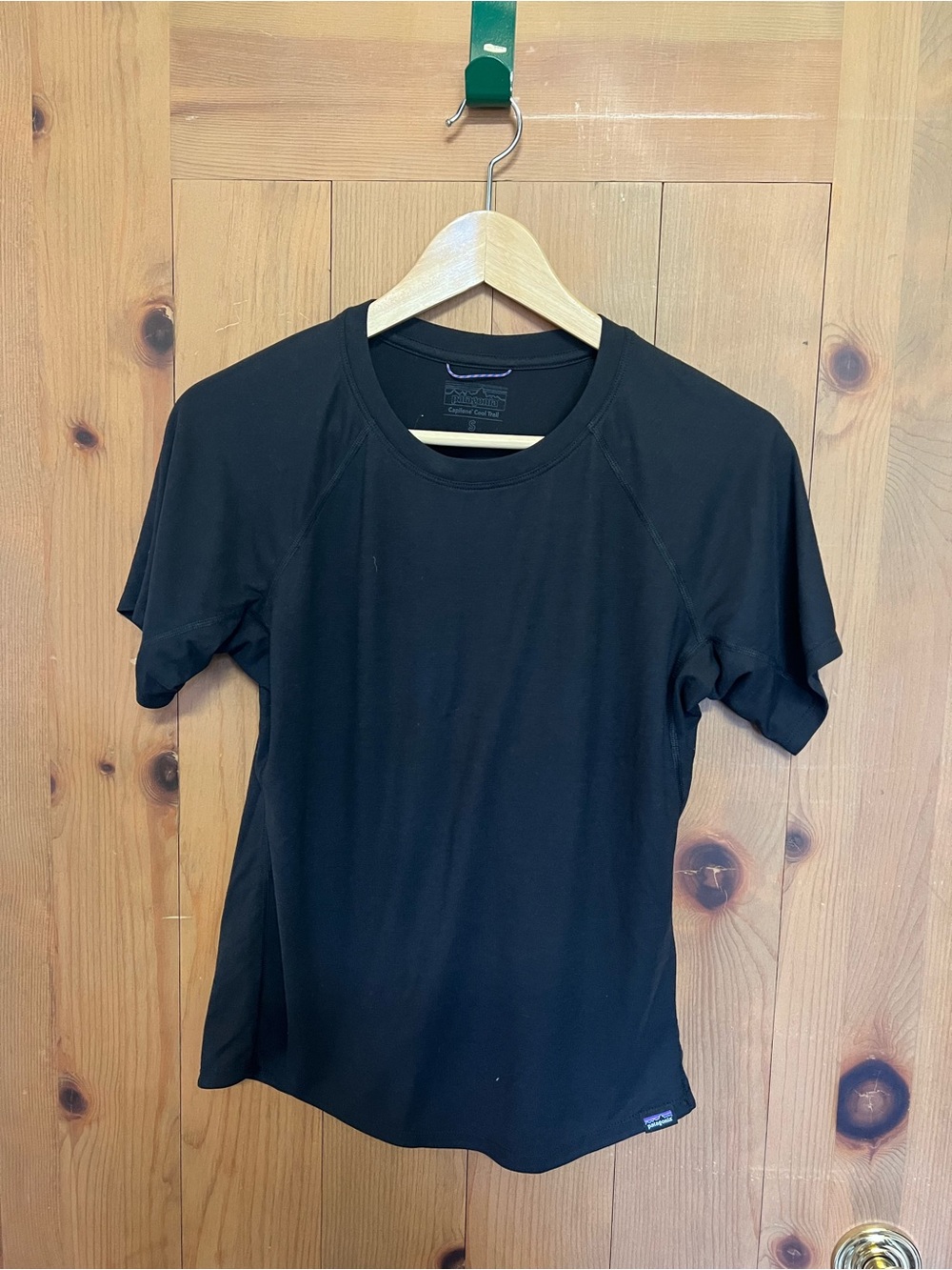 Patagonia Black Short-Sleeve Performance Tee